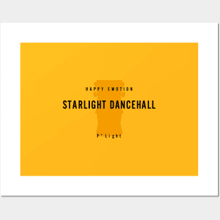 Starlight Dancehall (Yellow) Posters and Art